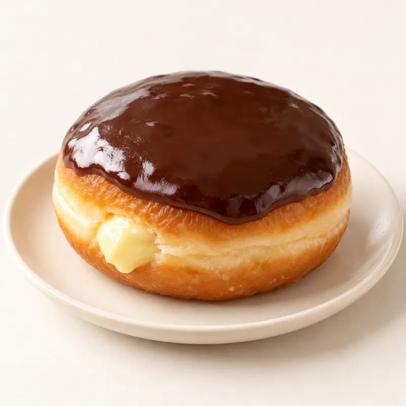 Boston Cream Doughnut